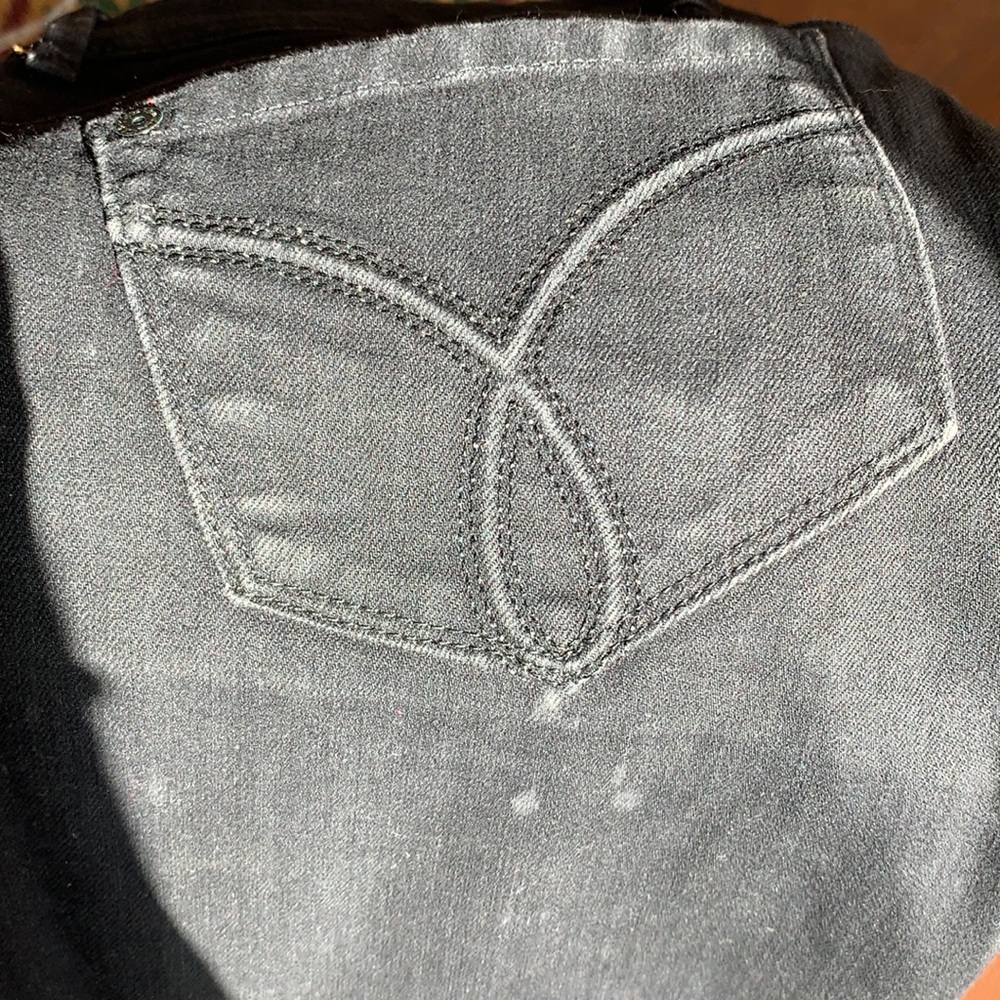 CALVIN KLEIN black jeans. As good as new. Wardrobe essential for all seasons. - Picture 11 of 12